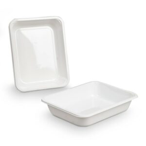 Barquettes CPET: passage au four (+220°C pendant 2h), barrière à l'oxygène (pour conditionnement MAP)