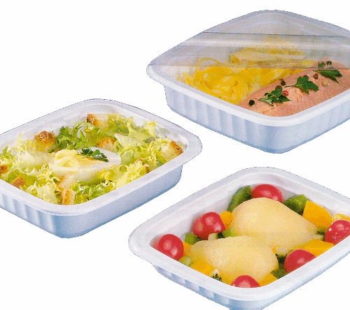 GN Barquettes PP gastronorme, utilisation chaude (-20°C / + 120°C)