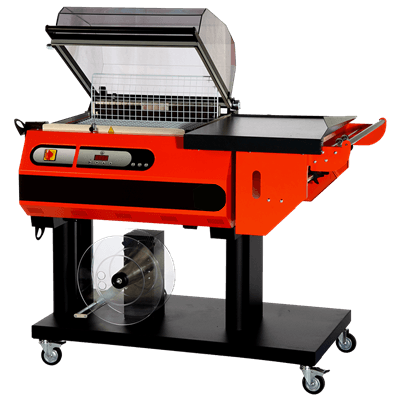 RP76 A : Soudeuse à cloche pour film thermo rétractable, laize 600 mm