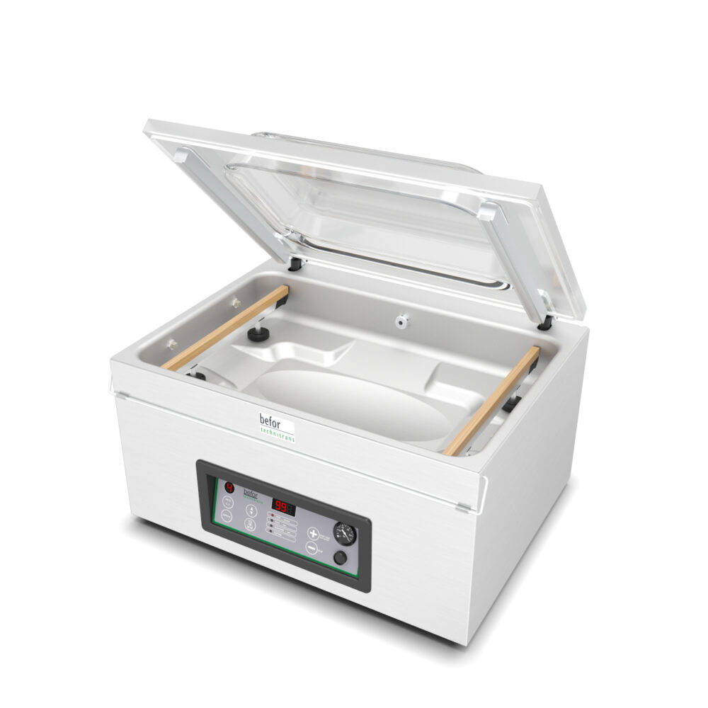 SVB 520 SVB 520 : Machine sous vide sur table 21 m3/h, soudure 620 mm