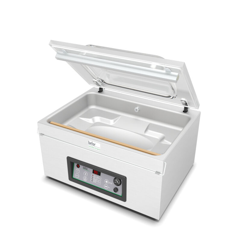 SVB 620 : Machine sous vide sur table 21 m3/h, soudure 2x420 mm