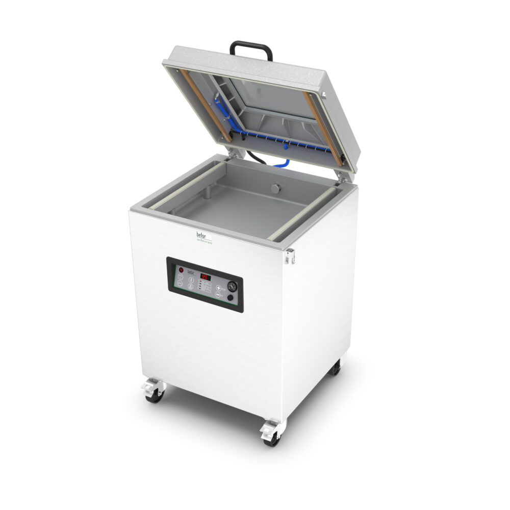SVF 520 : Machine sous vide sur pied 63m3/h,soudure 2x520 mm