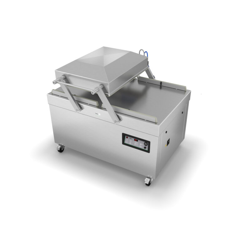 SVP 2-750 : Machine sous vide double cloche 160m3/h, soudure 2x620 mm