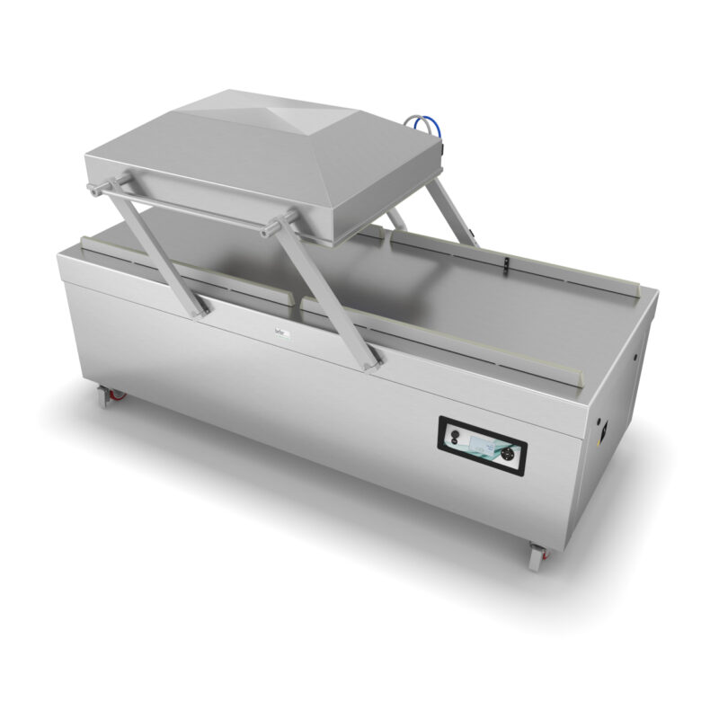 SVP 2-950 : Machine sous vide double cloche 100m3/h, soudure 2x1100 mm