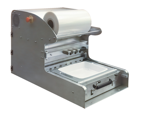 THERMOP : Scelleuse de barquettes semi-automatique, format max 325x265 mm