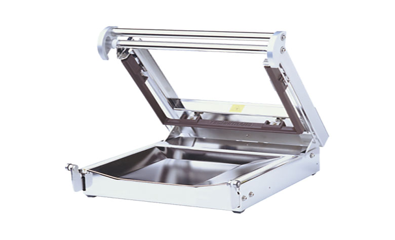 TS 500 : Thermosoudeuse de papier inox, verrouillage TOPSEAL, laize 500 mm