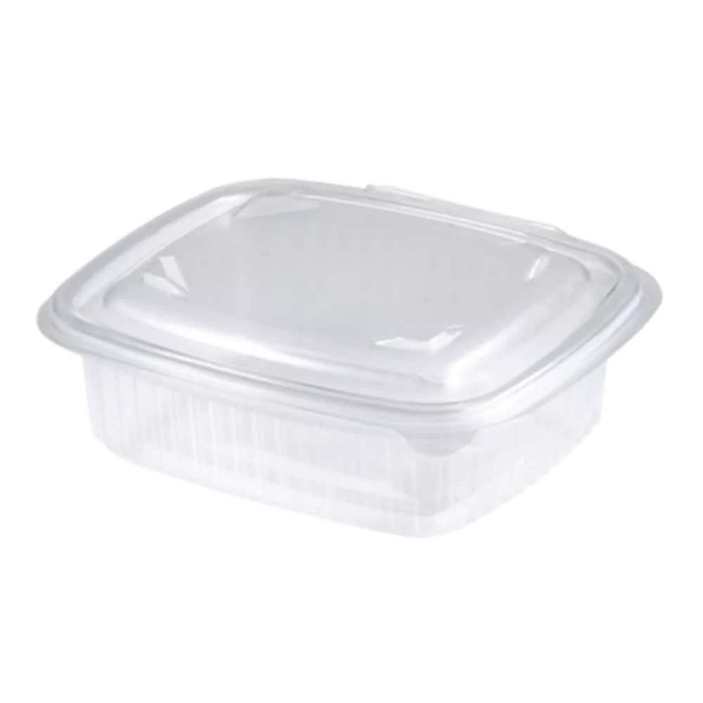 Barquettes couvercle à charnière, gamme chaude, PP, micro-ondes.