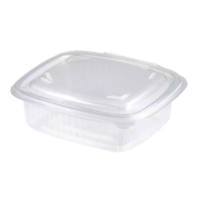 Barquettes couvercle à charnière, gamme chaude, PP, micro-ondes.