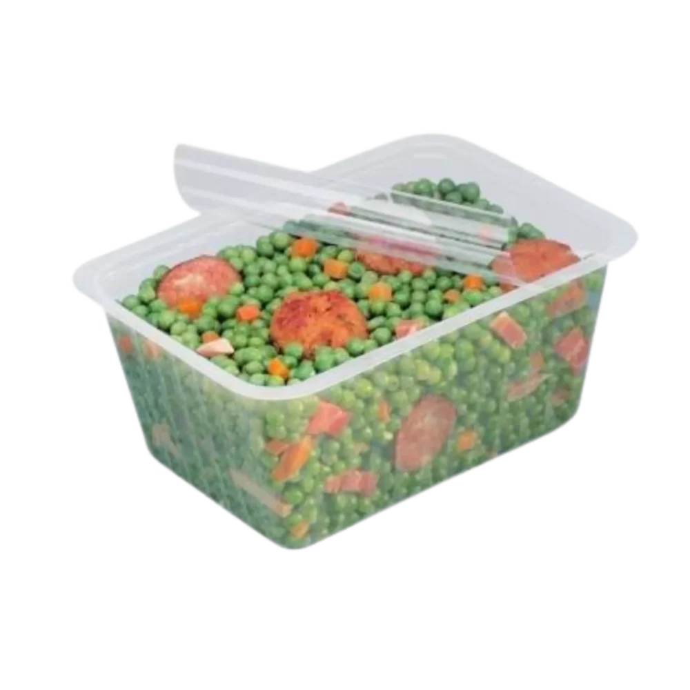 Barquettes APET mono (-40°C / +80°C) : idéal pour les produits frais, barrière à l'oxygène