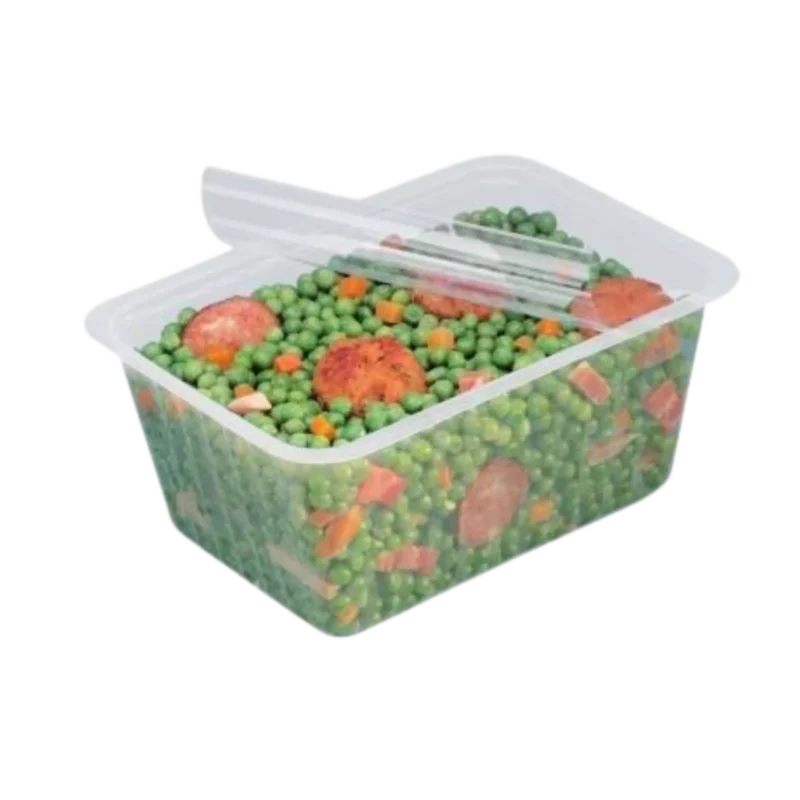 BARQUETTES CLTP : Barquettes PP, micro-ondable (-20°C / +120°C) thermoformées de 250 GR à 2 kg, 191x138mm ou 138x96mm