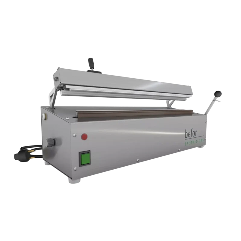 SG600_Soudeuse_sachets_impulsion-scaled SG 600 : Soudeuse de sachets par impulsion, inox, avec coupe, soudure de 600 mm