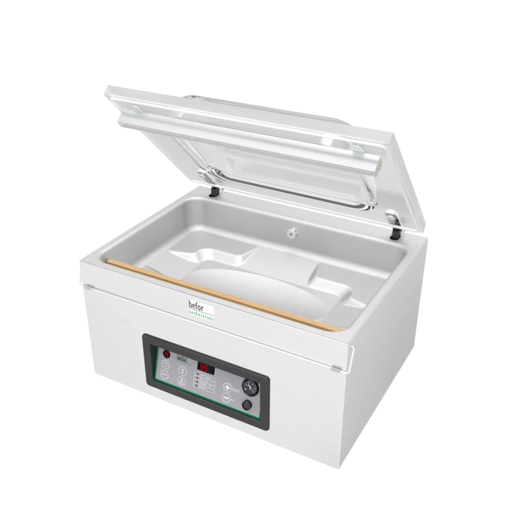 SVB 350 : Machine sous vide sur table 16 m3/h, soudure 350 mm