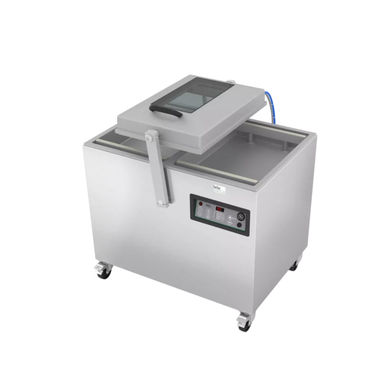 SVF 2-600 : Machine sous vide double cloche 63m3/h,soudure 2x680 mm