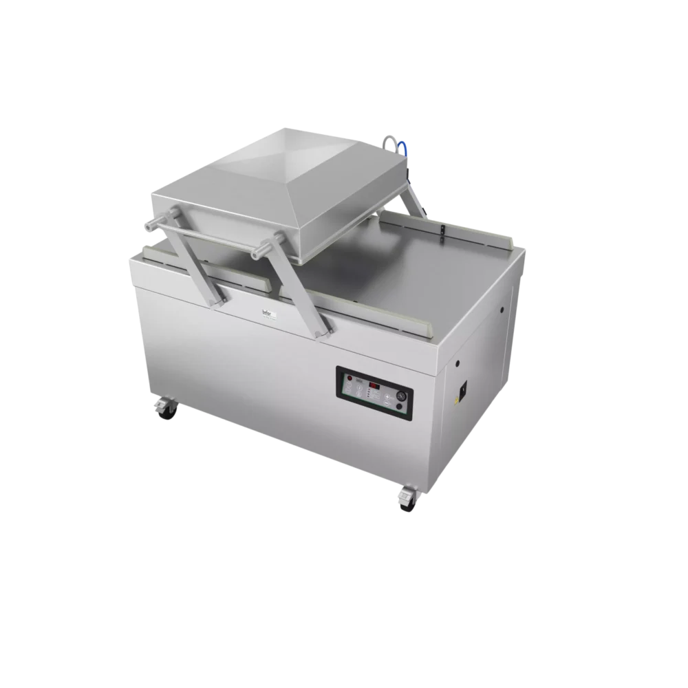 SVP 2-750 : Machine sous vide double cloche 160m3/h, soudure 2x620 mm