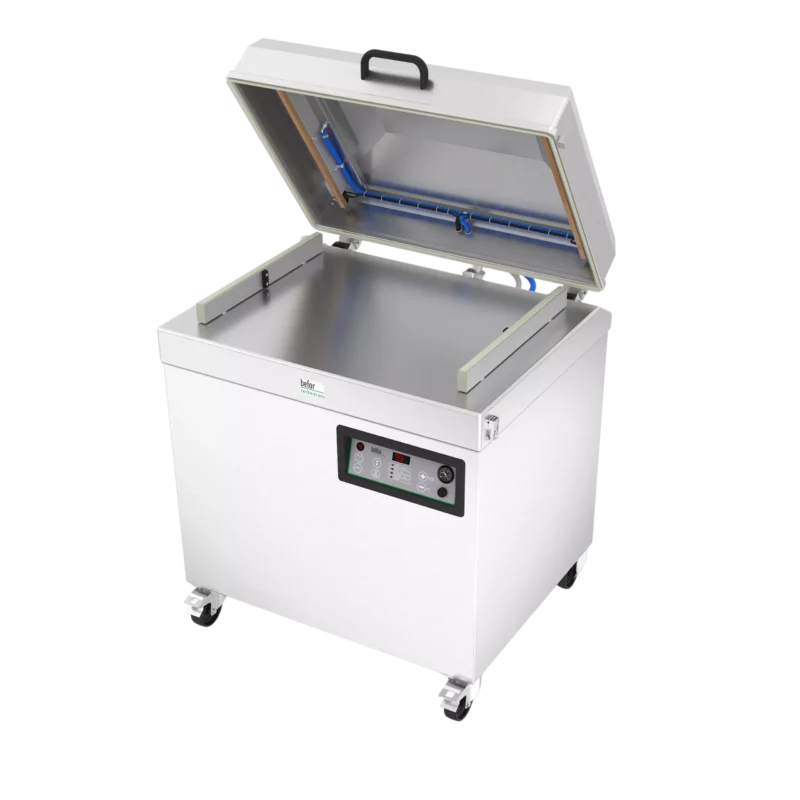 SVP800_SOUS_VIDEUSE_SUR_PIEDS-scaled SVP 800 : Machine sous vide sur pied 63m3/h,soudure 2x810 mm