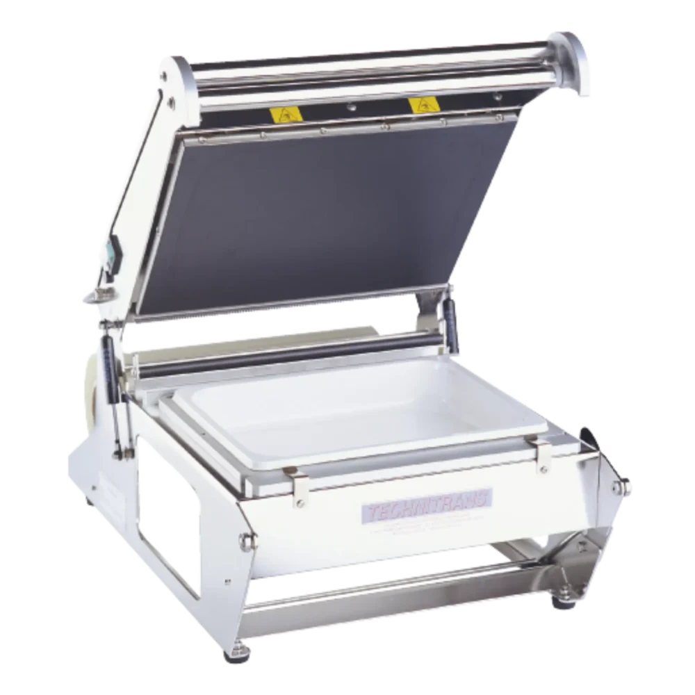 TOPSEAL 190 : Scelleuse de barquettes manuelle inox avec verrouillage TOPSEAL, format max 325x265 mm