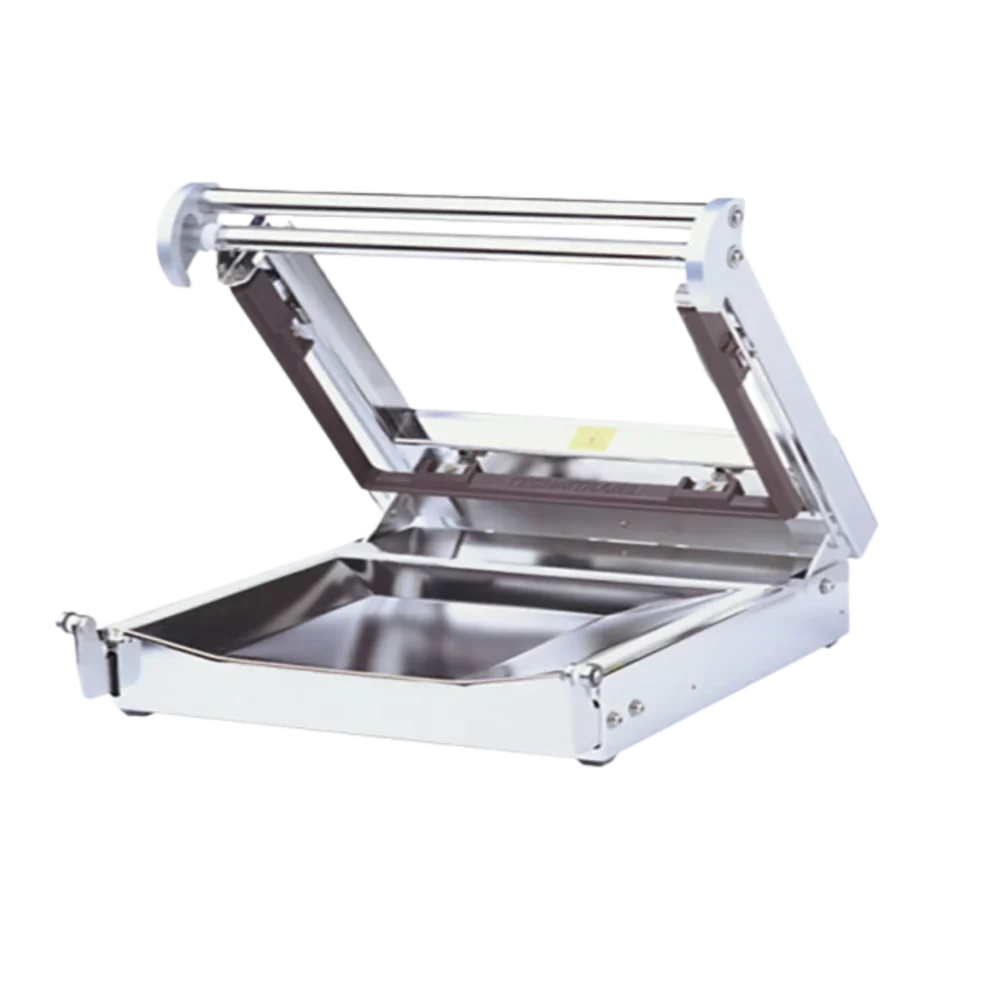 TS 500 : Thermosoudeuse de papier inox, verrouillage TOPSEAL, laize 500 mm